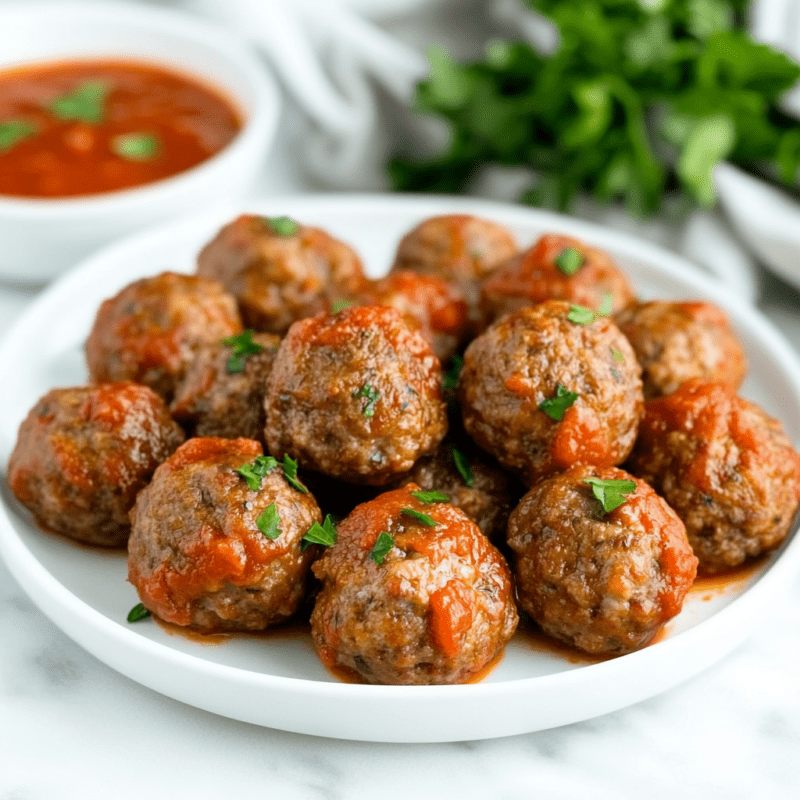 Keto Beef Meatballs