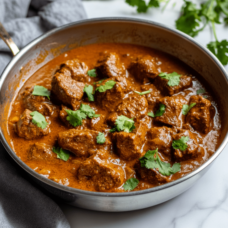 Keto Beef Tikka Masala