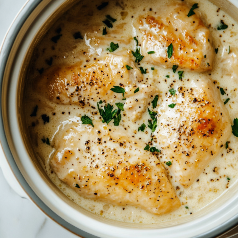 Keto Chicken Alfredo