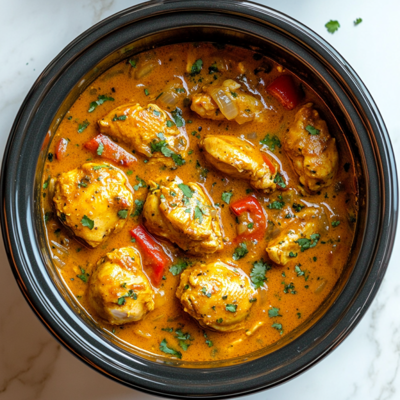 Keto Coconut Curry Chicken