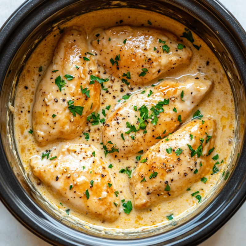 Creamy Garlic Chicken