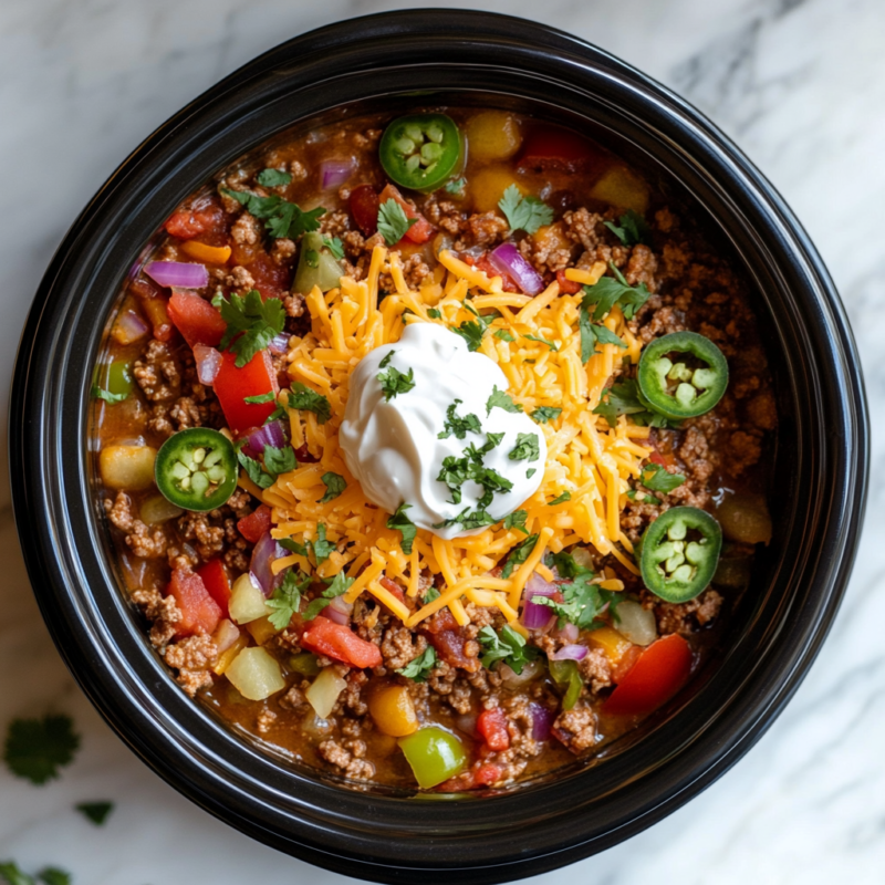 Keto Taco Casserole