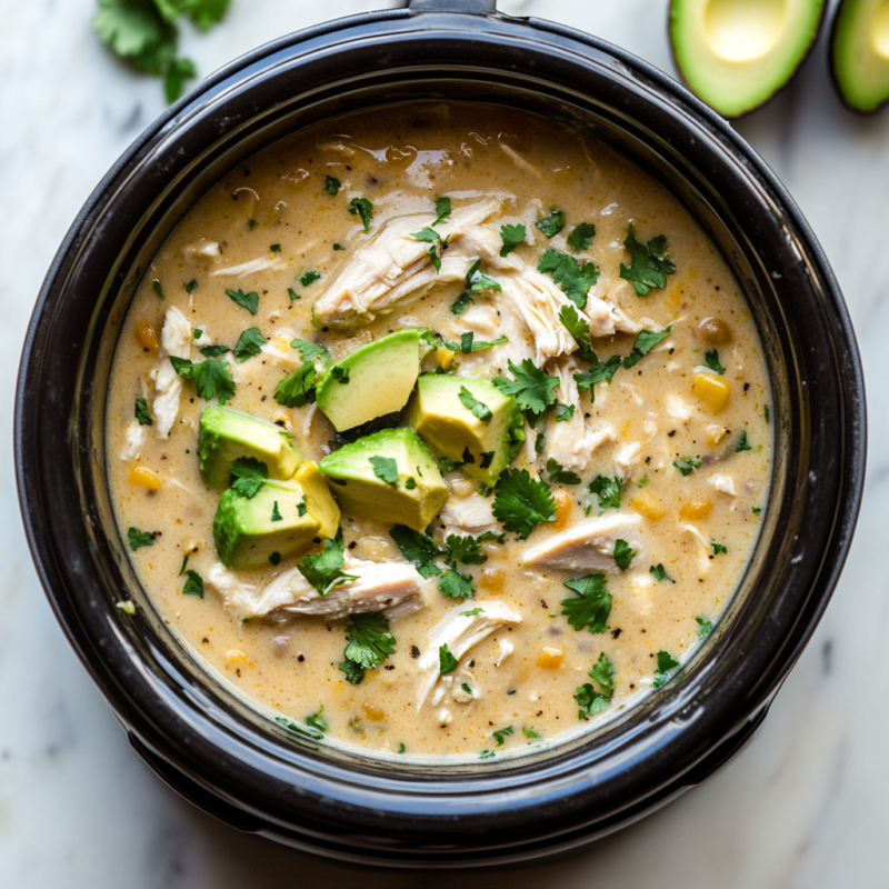 Keto White Chicken Chili