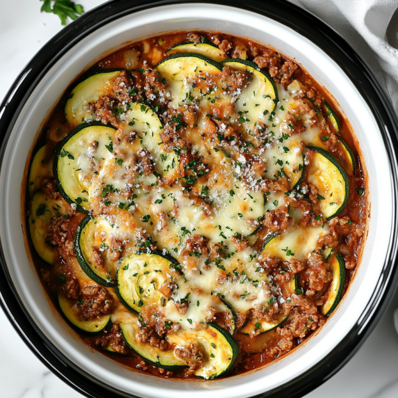Keto Zucchini Lasagna