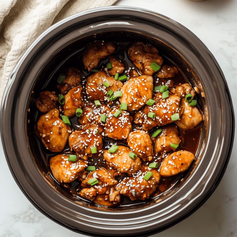 Slow Cooker Teriyaki Chicken