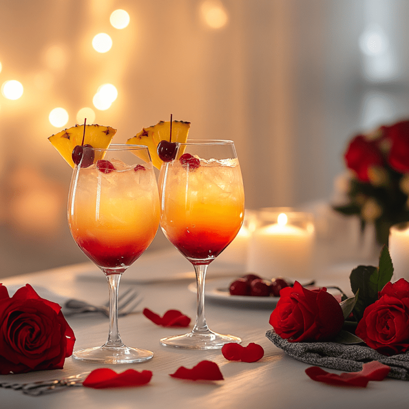 Tropical Sunrise Mocktail