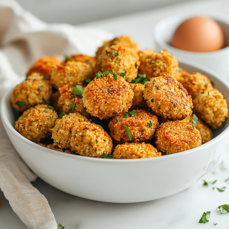 Air Fryer Chickpea Fritters