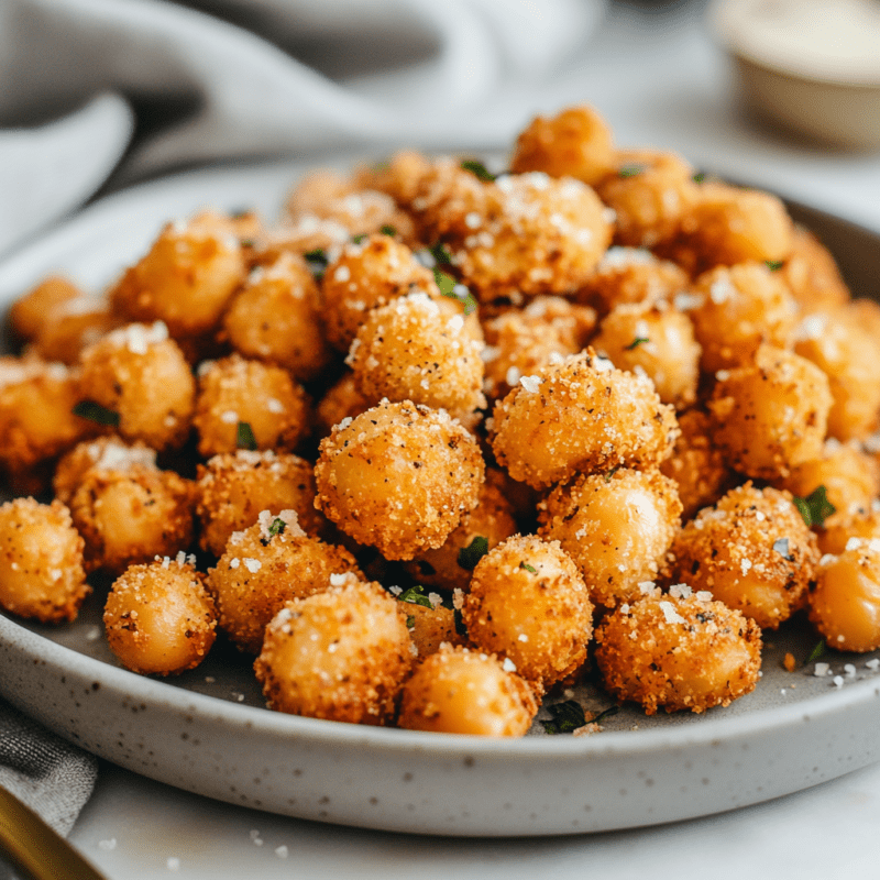 Air Fryer Chickpea Nuggets