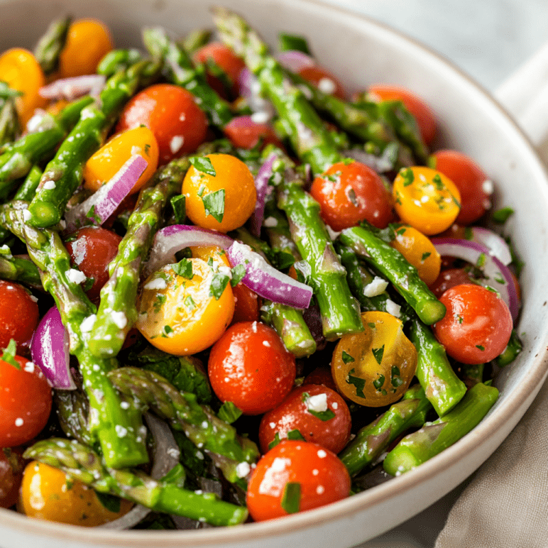 Asparagus Salad with Lemon Vinaigrette
