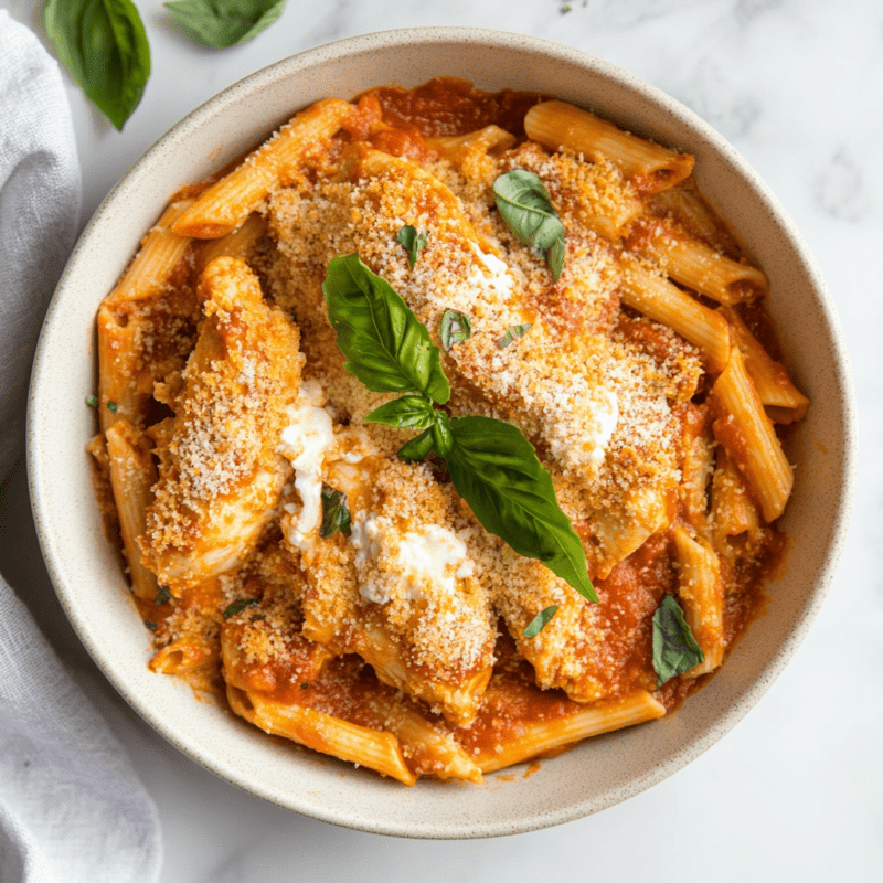 Chicken Parmesan Pasta