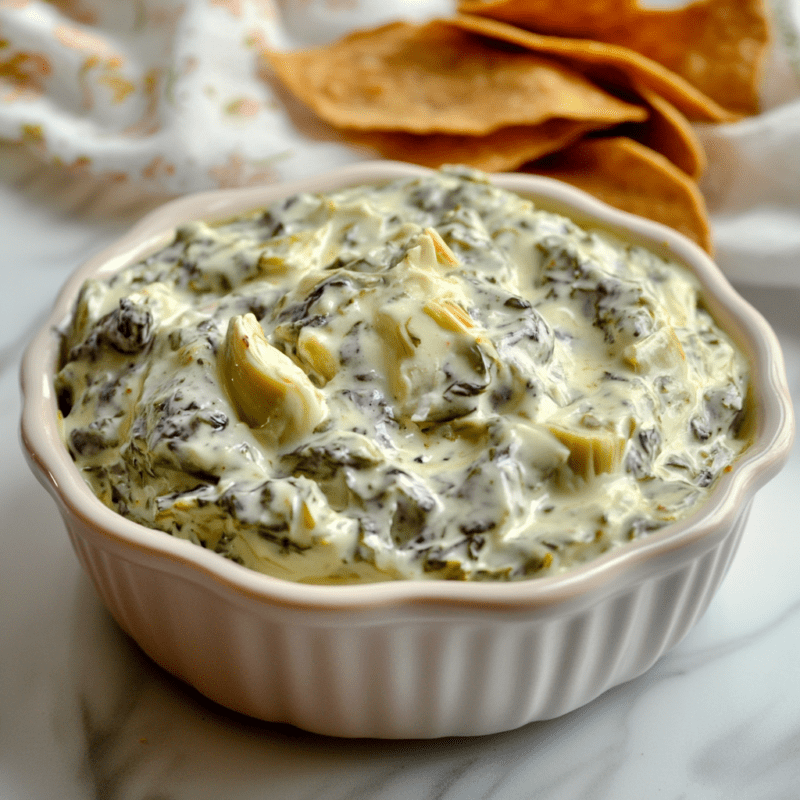 Creamy Spinach and Artichoke Dip,