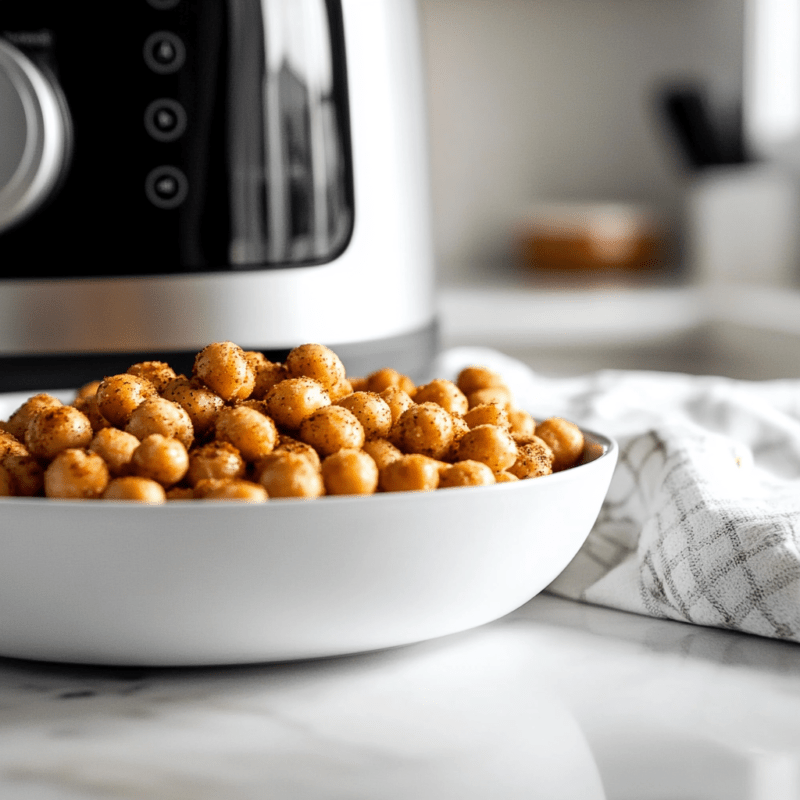 Crispy Air Fryer Chickpeas