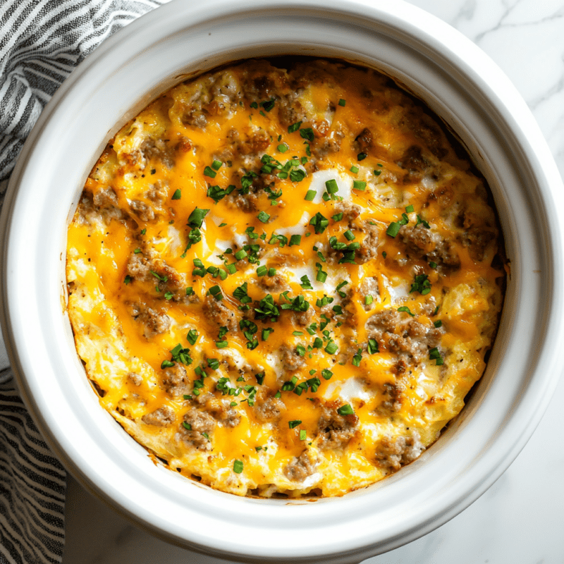 Crockpot Breakfast Casserole