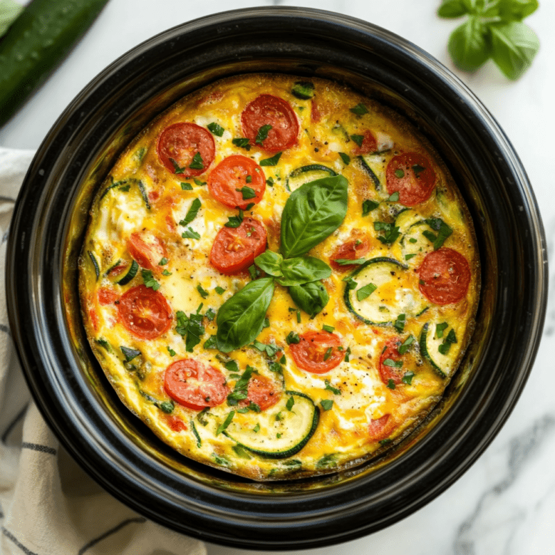 Crockpot Breakfast Frittata