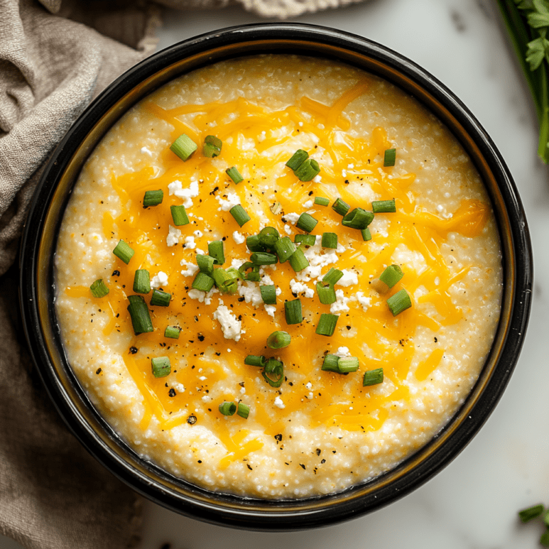 Crockpot Cheesy Grits