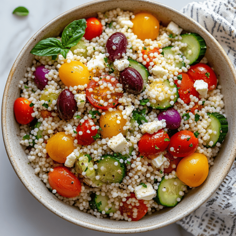 Mediterranean Couscous Salad