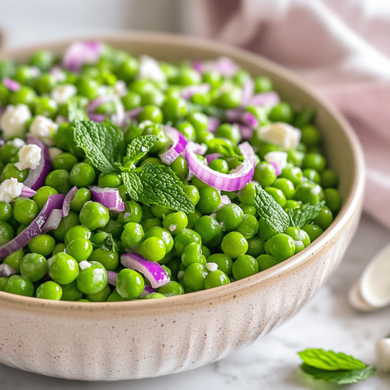Spring Pea Salad with Mint