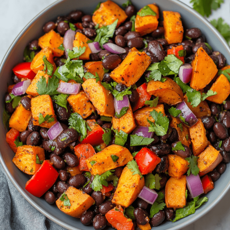Sweet Potato and Black Bean Salad