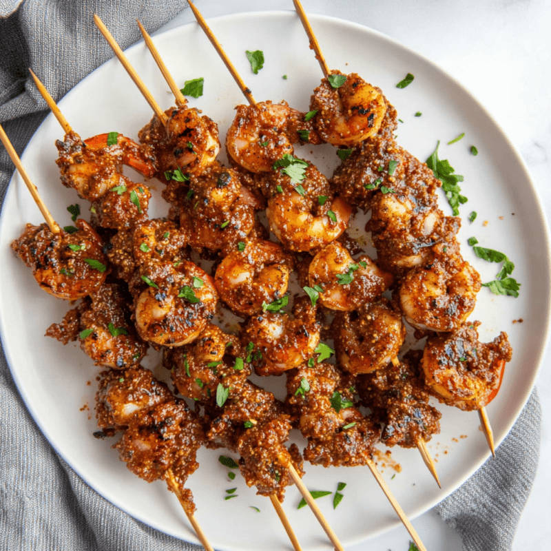 Cajun Shrimp Skewers
