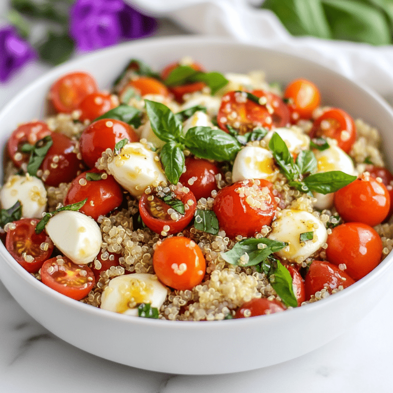 Caprese Quinoa Salad