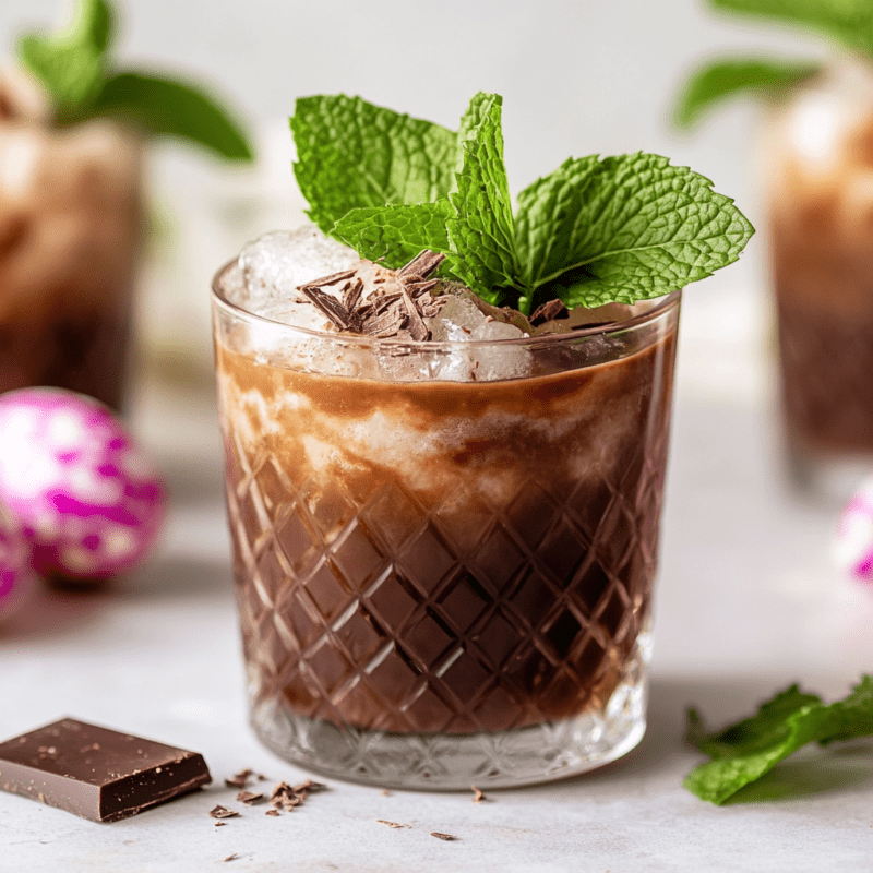 Chocolate Mint Julep