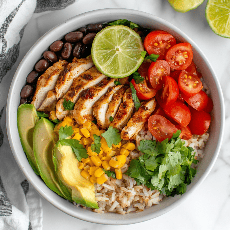 Classic Chicken Burrito Bowl