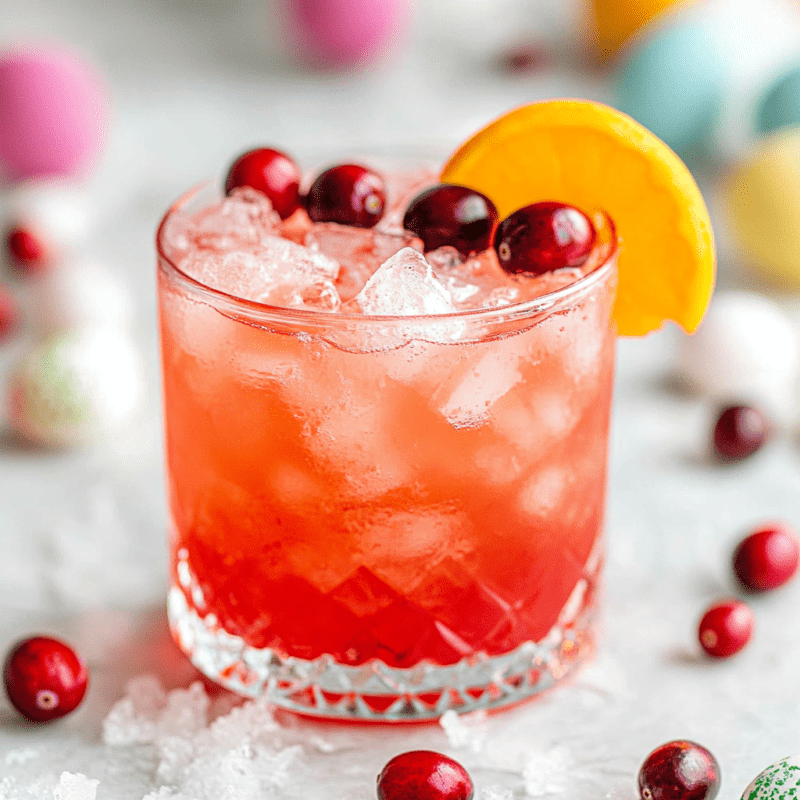 Cranberry Orange Fizz