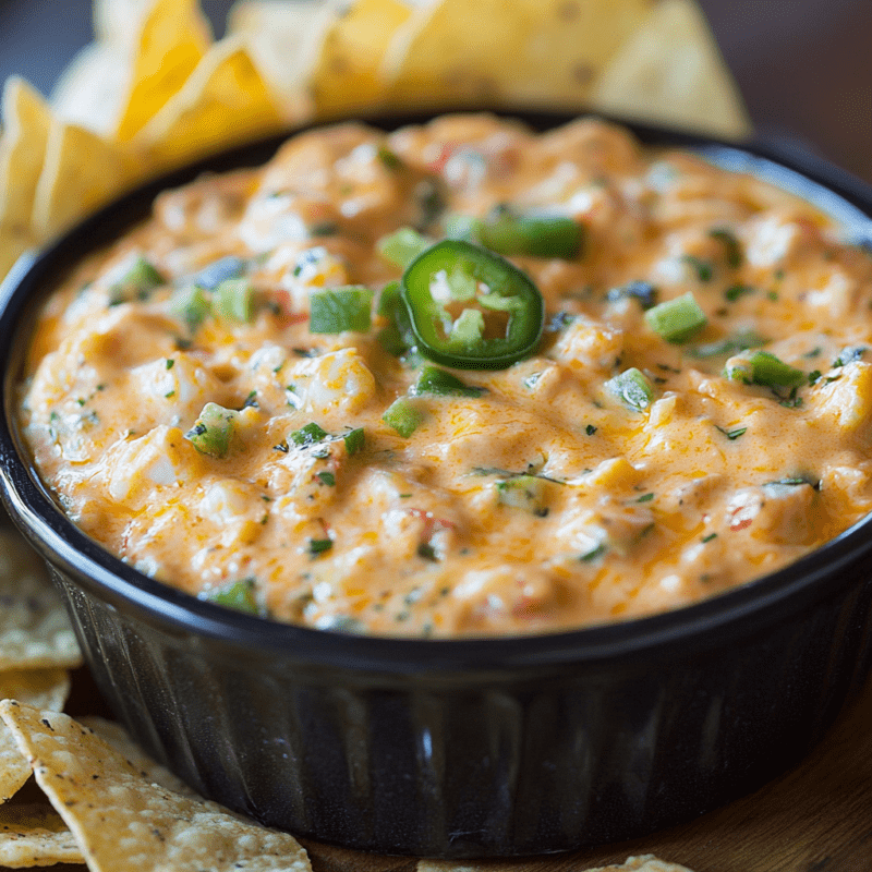 Crawfish Queso Dip