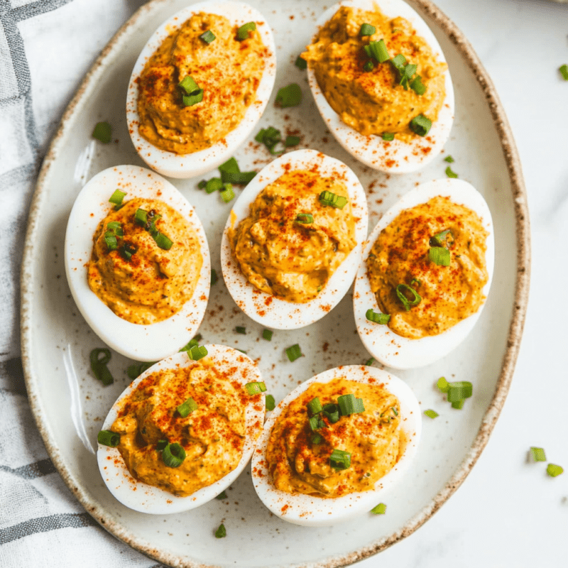 Creole Deviled Eggs