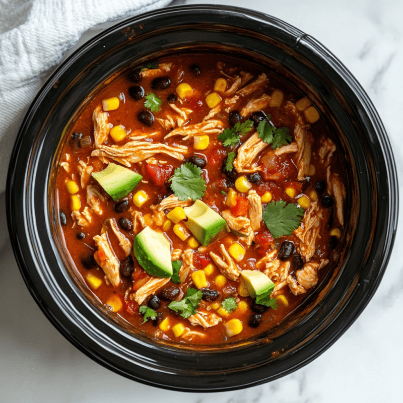 Crockpot Chicken Tacos