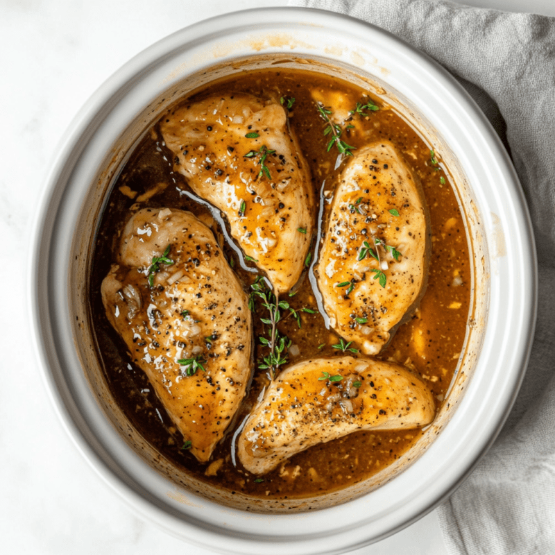 Crockpot Honey Mustard Chicken