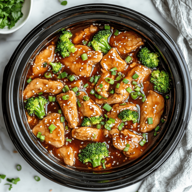 Crockpot Teriyaki Chicken