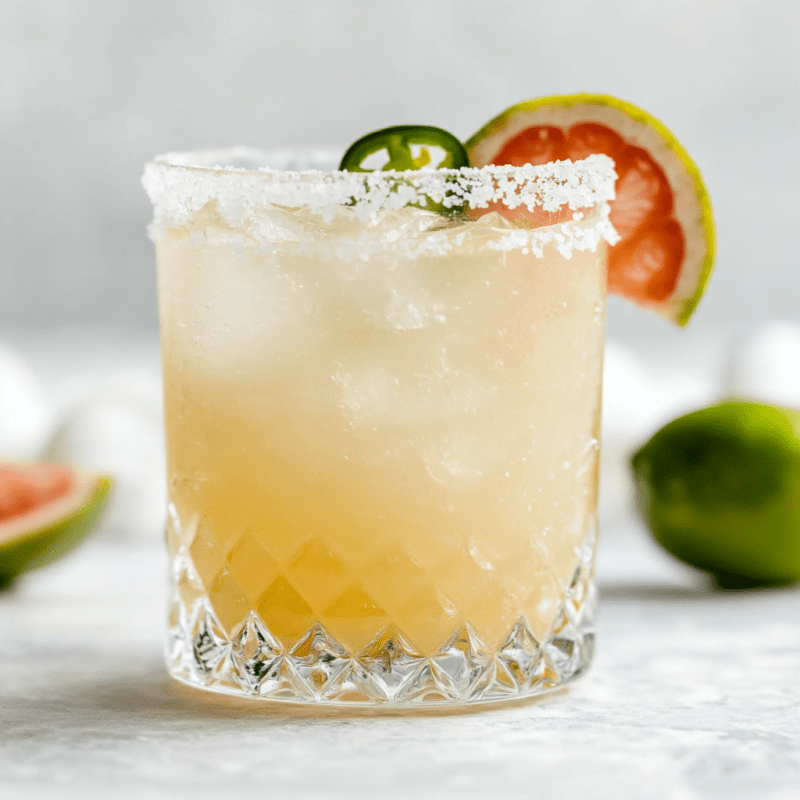 Spicy Grapefruit Margarita