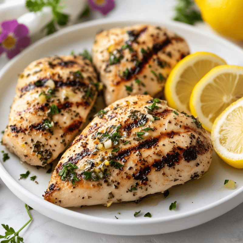 Grilled Lemon Herb Chicken