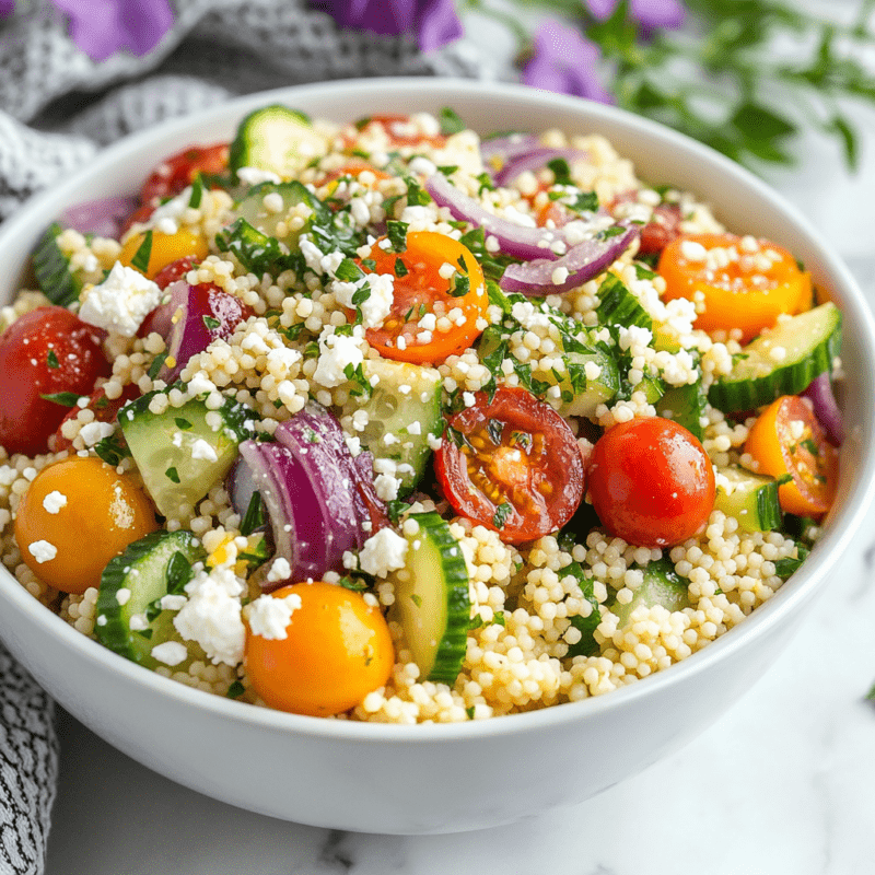 Mediterranean Couscous Salad