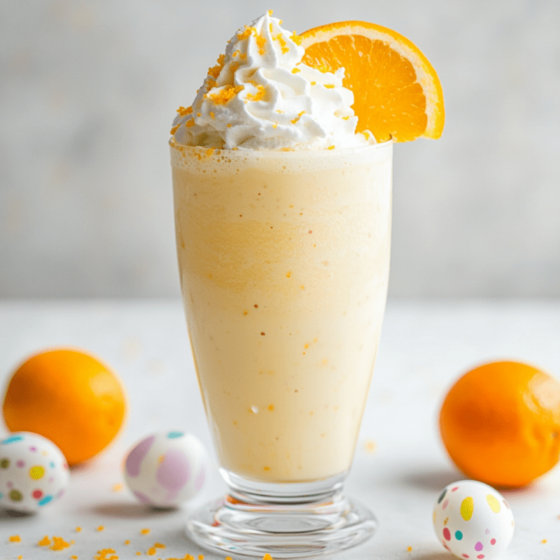 Orange Creamsicle Milkshake
