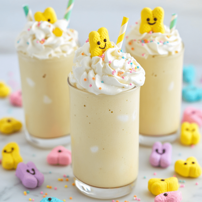 Peeps Marshmallow Milkshake