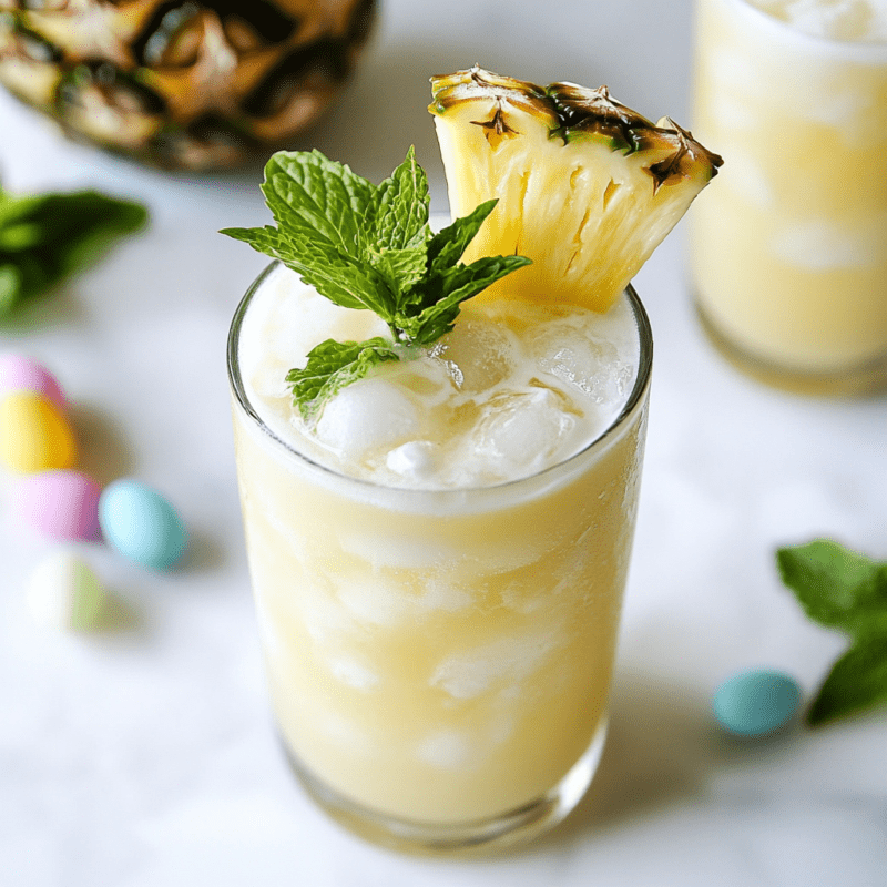 Pineapple Coconut Mojito