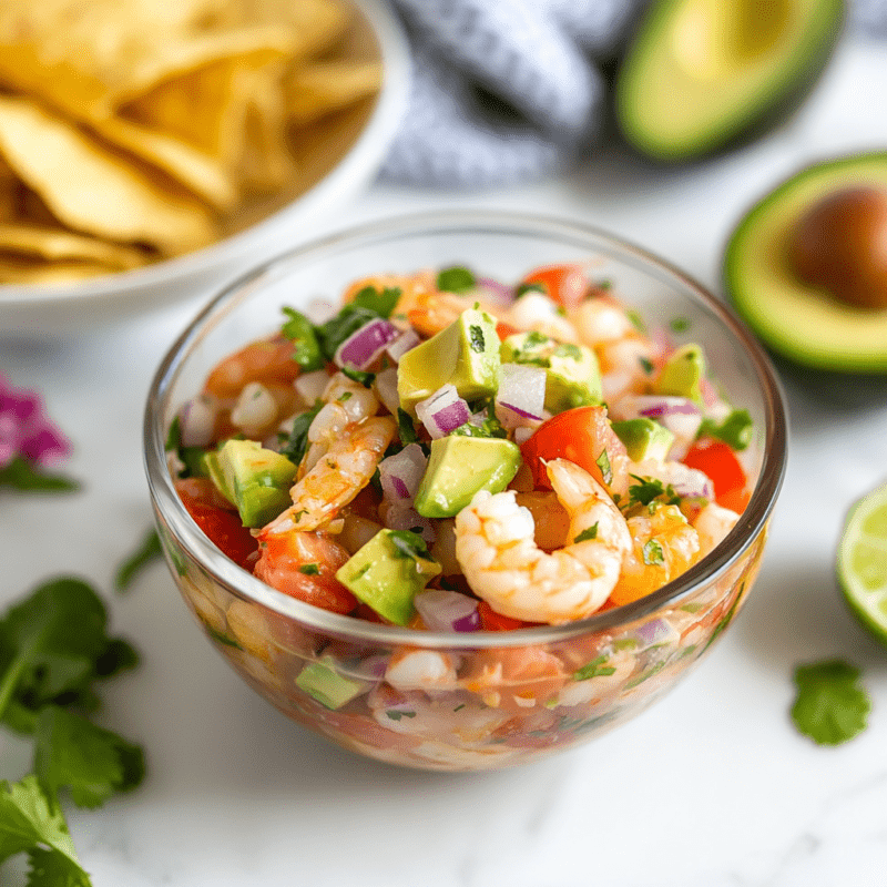 Shrimp Ceviche with Avocado