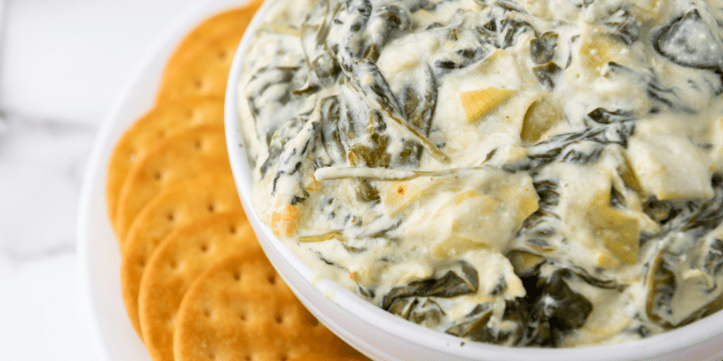 Slow Cooker Spinach Artichoke Dip