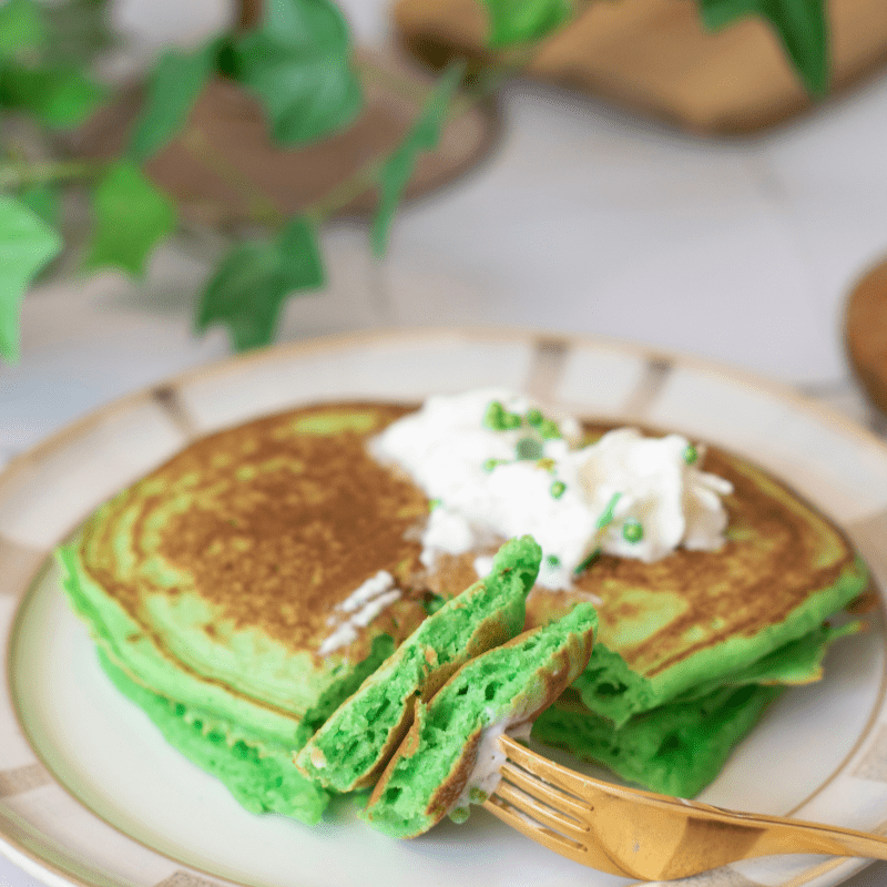 St. Patrick's Day Pancakes