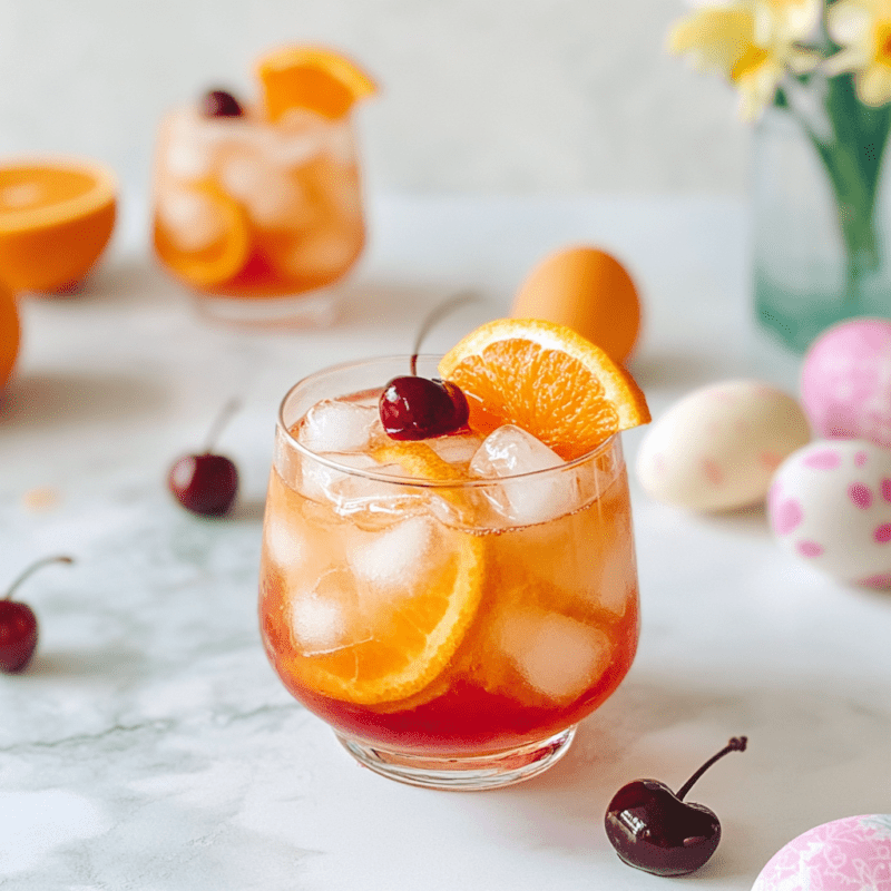 Tropical Sunrise Mocktail