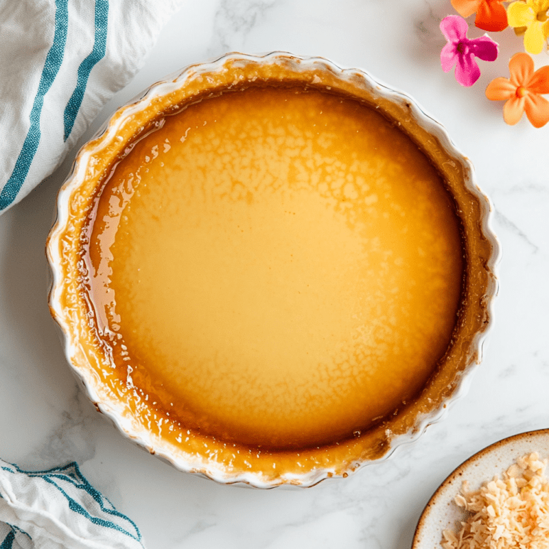 Coconut Flan (Flan de Coco)
