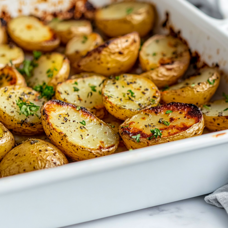 Crispy Roasted Potatoes with Herbs