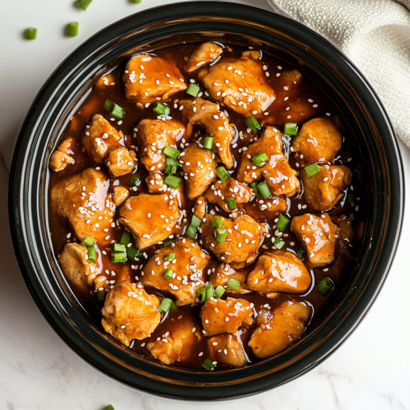 Crockpot Honey Garlic Chicken