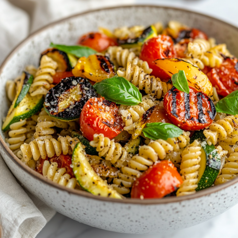 Grilled Vegetable Pasta Salad