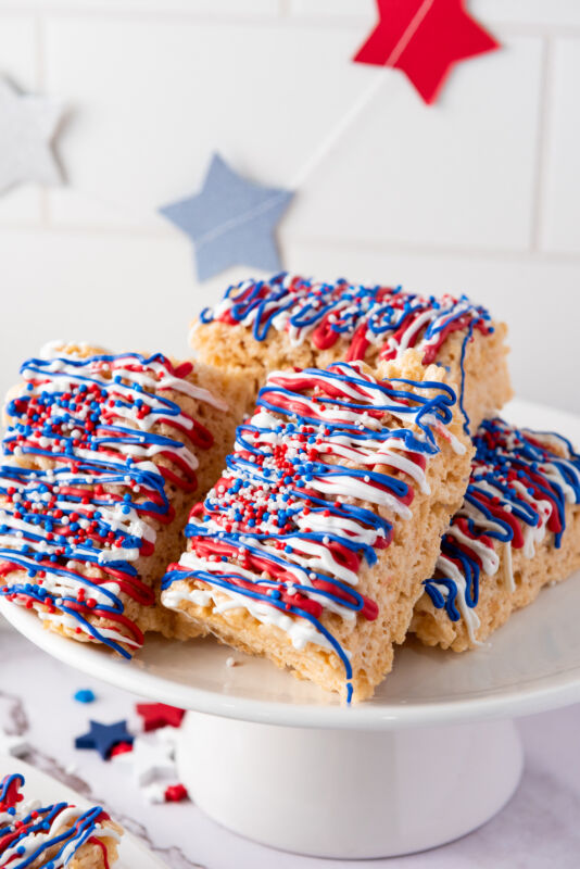 Independence Rice Krispie Treats: A Sweet and Festive Way to Celebrate!