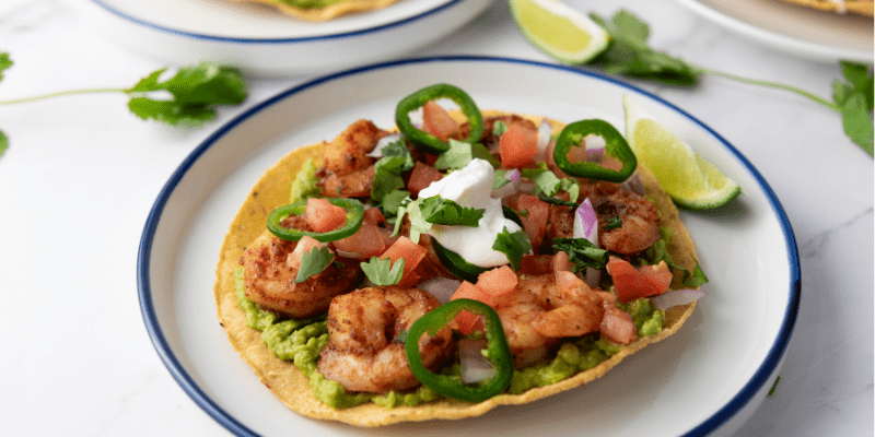 Shrimp Tostadas