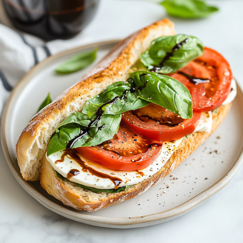 Caprese Salad Sandwich