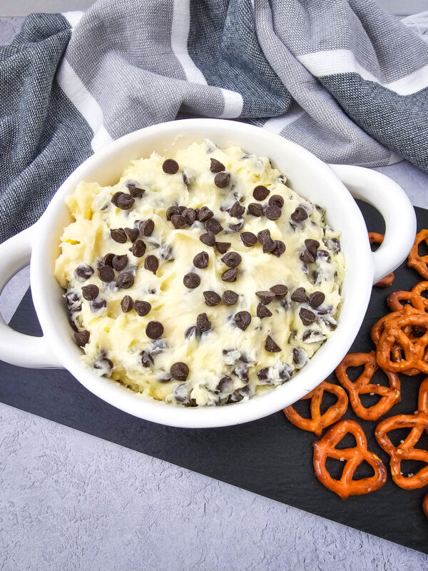 Cookie Dough in a Bowl: The Perfect Chocolate Chip Party Dip
